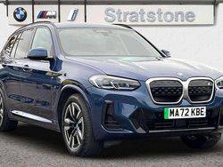 Blue Used 2022 BMW iX3 M Sport SUV | £28,299 (Fair price)