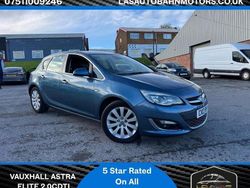Blue Used 2013 Vauxhall Astra Elite Hatchback | £2,595 (Fair price)