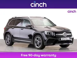 Black Used 2021 Mercedes GLB200 AMG line SUV | £23,849 (Fair price)