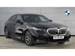 Black Used 2024 BMW 520 M Sport Sedan | £38,308 (Good price)