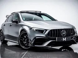 Grey Used 2021 Mercedes A45 AMG AMG Hatchback | £40,495 (Fair price)