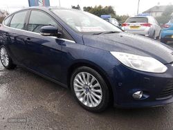 Blue Used 2011 Ford Focus Titanium X Hatchback | £3,295 (A bit pricey)