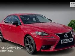 Red Used 2016 Lexus IS300h Sport Line Sedan | £11,300 (Fair price)