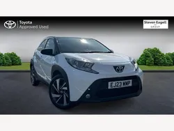 White Used 2023 Toyota Aygo Hatchback | £15,711 (Fair price)