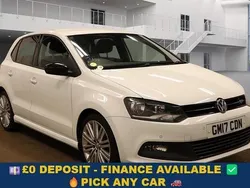 White Used 2017 VW Polo BlueGT Hatchback | £10,399 (A bit pricey)
