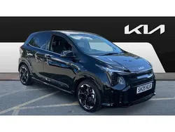 Black New 2025 Kia Picanto GT-Line Hatchback | £16,451 (Fair price)