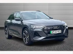 Daytona grey Used 2022 Audi e-tron Black Edition SUV | £30,995 (Fair price)