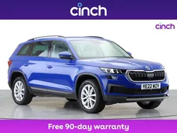 Blue Used 2022 Skoda Kodiaq SE SUV | £19,419 (Fair price)