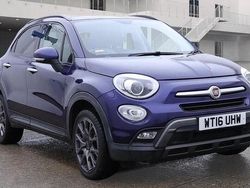 Blue Used 2016 Fiat 500X Cross Plus SUV | £5,495 (Fair price)