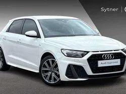 White Used 2023 Audi A1 S-Line Hatchback | £21,750 (Fair price)
