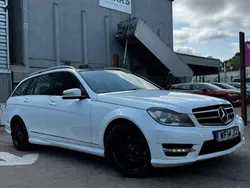 White Used 2014 Mercedes C220 Sport Edition Estate | £5,400 (Good price)