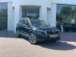 Black magic pearl effect Used 2025 Skoda Karoq SE L SUV | £27,990 (Fair price)
