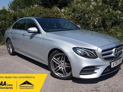 Silver Used 2016 Mercedes E220 AMG Line Premium Sedan | £15,990 (Fair price)