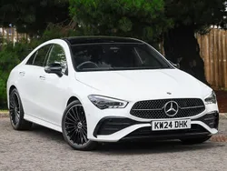 White Used 2024 Mercedes CLA220 AMG Line Premium Plus Sedan | £32,998 (Fair price)