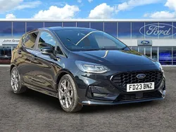 Black Used 2023 Ford Fiesta ST-Line Hatchback | £14,795 (Fair price)