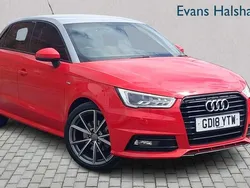 Red Used 2018 Audi A1 Black Edition Hatchback | £13,160 (Fair price)