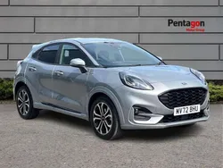 Silver Used 2022 Ford Puma ST-Line SUV | £17,995 (Fair price)