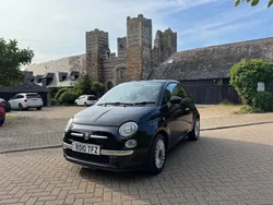 Black Used 2010 Fiat 500 Lounge Hatchback | £3,395 (Fair price)