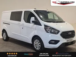 White Used 2021 Ford Transit Custom Limited Estate | £17,990 (Fair price)