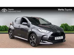 Grey New 2024 Toyota Yaris Hybrid Design Hatchback | £20,014 (Fair price)