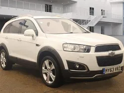 White Used 2013 Chevrolet Captiva LTZ SUV | £3,699 (Fair price)