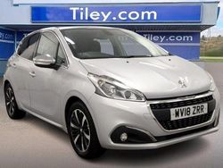 Silver Used 2018 Peugeot 208 Allure Premium Hatchback | £6,990 (Fair price)