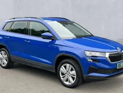 Energy blue Used 2024 Skoda Karoq SE Drive SUV | £24,450 (Fair price)