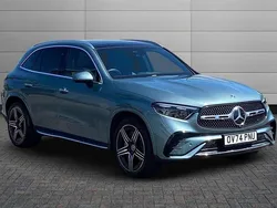 Silver Used 2025 Mercedes GLC300e AMG Line Premium SUV | £49,500 (A bit pricey)