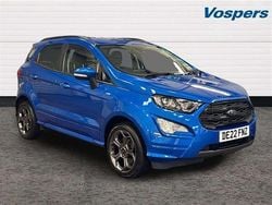 Blue Used 2022 Ford Ecosport ST-Line SUV | £11,800 (Fair price)
