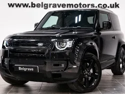 Black Used 2024 Land Rover Defender HSE Dynamic SUV | £72,980 (A bit pricey)