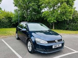 Blue Used 2014 VW Golf VII SE Estate | £7,695 (Fair price)