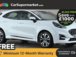 White Used 2022 Ford Puma ST-Line Hatchback | £14,597 (Fair price)