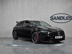 Black Used 2022 Mercedes A45 AMG AMG Hatchback | £42,499 (Fair price)