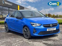 Blue Used 2022 Vauxhall Corsa Ultimate Hatchback | £14,795 (Fair price)