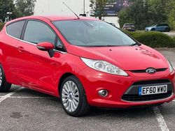 Red Used 2011 Ford Fiesta Titanium Hatchback | £2,190 (Good price)