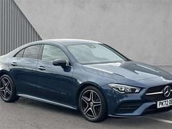 Blue Used 2022 Mercedes CLA200 AMG Line Premium Coupe | £24,380 (Fair price)