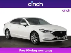 White Used 2019 Mazda 6 Inclusive Sedan | £15,349 (Fair price)