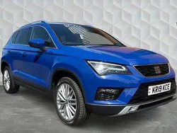 Blue Used 2019 Seat Ateca XCELLENCE SUV | £14,536 (Fair price)