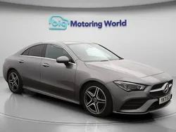 Grey Used 2022 Mercedes CLA180 AMG line Sedan | £25,100 (Fair price)