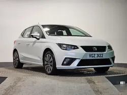 White Used 2021 Seat Ibiza SE Technology Hatchback | £11,761 (Fair price)