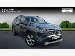 Grey Used 2019 Toyota RAV4 Hybrid Design SUV | £24,269 (Fair price)