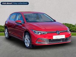 Red Used 2022 VW Golf VIII Style Hatchback | £19,410 (Fair price)
