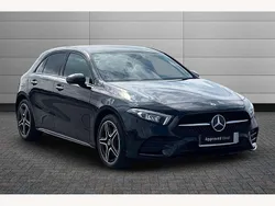 Black Used 2022 Mercedes A250 AMG Line Premium Hatchback | £23,151 (Fair price)