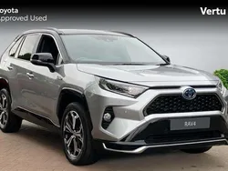 Silver Used 2021 Toyota RAV4 Hybrid Premium SUV | £32,480 (Fair price)