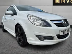 White Used 2010 Vauxhall Corsa SRi Hatchback | £1,695 (Fair price)