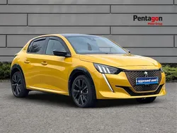 Yellow Used 2023 Peugeot e-208 GTi Hatchback | £14,495 (Fair price)