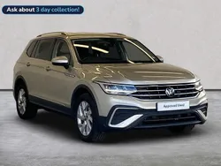 Silver Used 2023 VW Tiguan Allspace Life SUV | £27,352 (Good price)