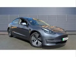 Grey Used 2021 Tesla Model 3 Long Range Sedan | £21,358 (A bit pricey)