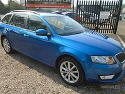 Blue Used 2015 Skoda Octavia Elegance Estate | £5,890 (Fair price)