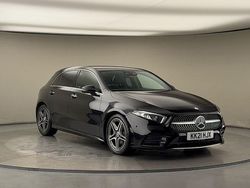 Cosmos black Used 2021 Mercedes A200 AMG line Hatchback | £18,200 (Fair price)